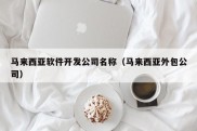 马来西亚软件开发公司名称（马来西亚外包公司）